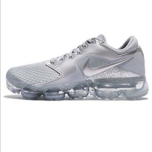 Nike Air VaporMax Wolf Grey Metallic Silver AH9045-006 Wmn Sz 8.5